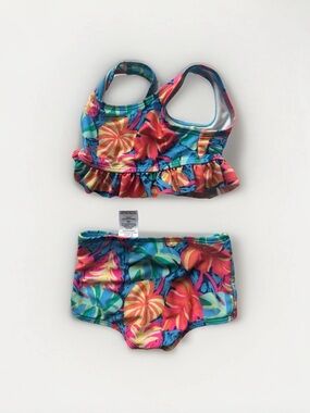 Wonder Nation Baby’s 2 Piece Tropical Swimsuit | Size: 12M